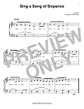 Sing A Song Of Sixpence (arr. Denes Agay)
