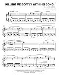 Killing Me Softly With His Song [Classical version] (arr. Phillip Keveren)