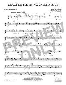 Crazy Little Thing Called Love (arr. Paul Murtha) - Eb Alto Saxophone 1 