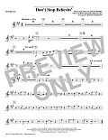 Don't Stop Believin' - Tenor Sax
