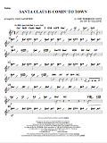 Santa Claus Is Comin' To Town - Guitar