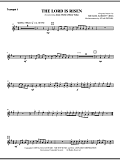 The Lord Is Risen - Bb Trumpet 1