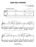 God Only Knows [Classical version] (arr. Phillip Keveren)