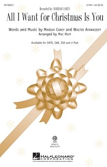 All I Want For Christmas Is You (arr. Mac Huff) 
