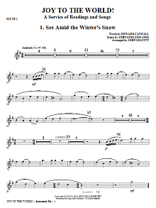 Joy To The World - Flute 2 