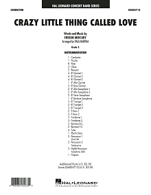 Crazy Little Thing Called Love (arr. Paul Murtha) - Conductor Score (Full Score) 