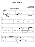 Breaking Free (from High School Musical)