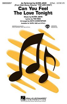 Can You Feel The Love Tonight (from The Lion King) (arr. Keith Christopher) 