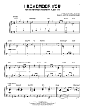 I Remember You [Jazz version] (arr. Brent Edstrom)