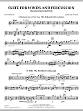 Suite for Winds and Percussion - Bb Clarinet 1