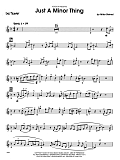 Just A Minor Thing - 2nd Bb Trumpet