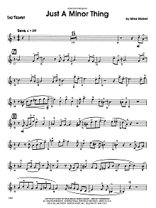 Just A Minor Thing - 2nd Bb Trumpet 