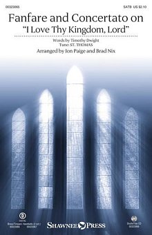 Fanfare and Concertato on "I Love Thy Kingdom, Lord" (arr. Jon Paige and Brad Nix) - Full Score 