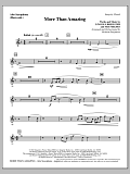 More Than Amazing - Alto Sax (sub. Horn)
