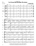 La Forza Del Destino Overture (arr. Michael Hopkins) - Full Score