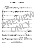 Gateway March - Bb Clarinet 1