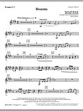 Hosanna - Trumpet 2 & 3