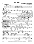 My Girl (arr. Rick Stitzel) - Drums