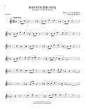 Days In The Sun (from Beauty And The Beast)