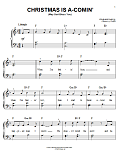 Christmas Is A-Comin' (May God Bless You)