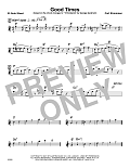 Good Times - Eb Solo Sheet