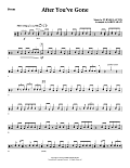 After You've Gone (from One Mo' Time) (arr. Kirby Shaw) - Drums