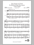 Two Songs On Texts By Robert Louis Stevenson