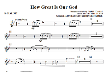 How Great Is Our God - Bb Clarinet 