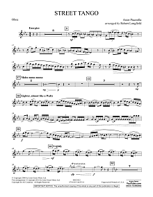 Street Tango - Oboe 