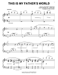 This Is My Father's World [Jazz version] (arr. Phillip Keveren)