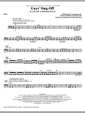 Guys' Sing-Off (from Glee) - Bass