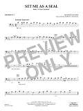 Set Me as a Seal (arr. Robert C. Cameron) - Trombone 2