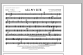 All My Life - Bells/Vibes