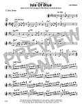 Isle Of Blue (based on the chord changes to "Blue Bossa") - C Solo Sheet