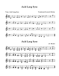 Auld Lang Syne (arr. Patrick Roulet)