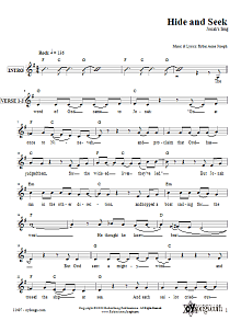 Hide and Seek (Jonah's Song) 