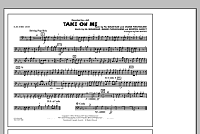 Take On Me - Electric Bass 