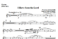 I Have Seen the Lord - Clarinet (Oboe sub)