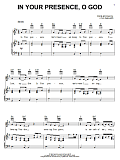 In Your Presence, O God