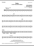 Today (As For Me And My House) - Percussion