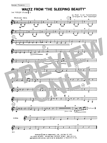 Waltz From "The Sleeping Beauty" - 3rd Violin 