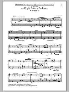 Eight Pattern Preludes, 5. Intermezzo 
