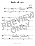 Landler In D Major, WoO 15, No. 2