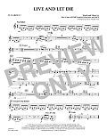 Live and Let Die - Bb Clarinet 2