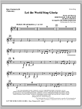 Let The World Sing Gloria - Bass Clarinet (sub. Tuba)