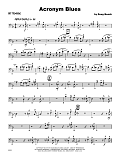 Acronym Blues - 3rd Trombone