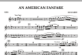 An American Fanfare - Oboe