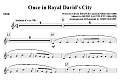 Once in Royal David's City - Oboe
