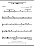 'Tis So Sweet - Violin 1