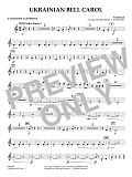 Ukrainian Bell Carol (arr. Richard L. Saucedo) - Eb Baritone Saxophone